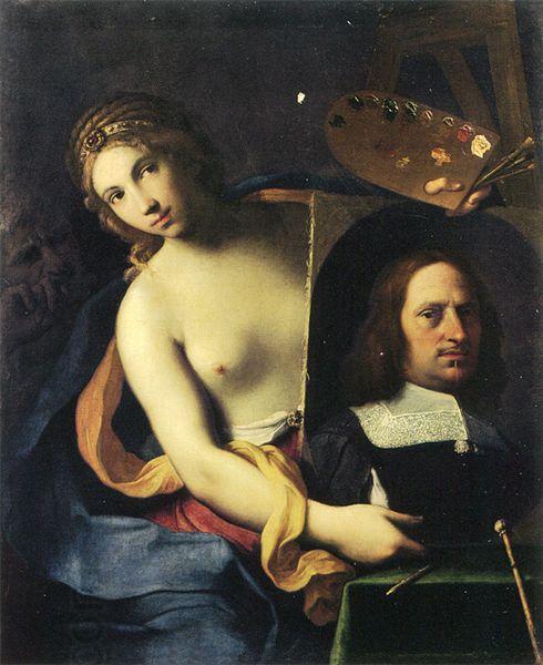 Giovanni Domenico Cerrini Allegory of Painting China oil painting art